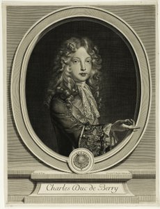 Carlos Duque de Berry de Gérard Edelinck