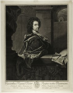 Hyacinthe Rigaud de Gérard Edelinck
