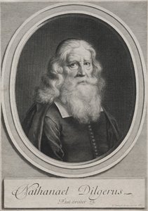 Nathanael Dilgerus, Ministro de Danzig, 1683 de Gérard Edelinck