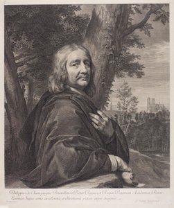 Philippe de Champaigne de Gérard Edelinck