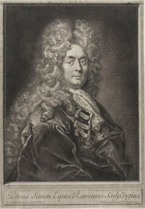 Pierre Simon, grabador de Gérard Edelinck