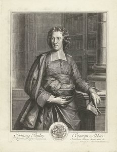 Retrato de Jean Paul Bignon Joannes Paulus Bignon Abbas (título sobre el objeto)