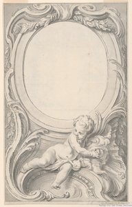 Diseño para el marco que rodea el retrato de Francis Russell, segundo conde de Bedford