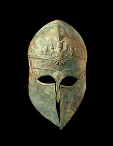 Casco corintio, c.495 a.C.