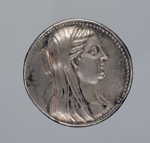 Didracma de Plata de Berenice II de Greek