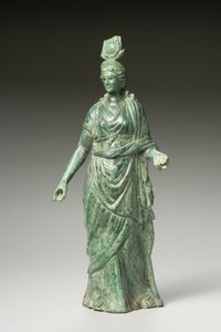 Estatua de Isis Fortuna, helenística, siglo I a.C.-siglo I d.C.