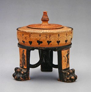 Exaleiptron de Trípode, Escuela Beocia, c.500 a.C. de Greek