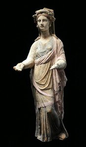 Figura Canosana, siglo IV-III a.C. de Greek Greek