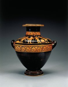 Kalpis de figuras rojas áticas, c.470-460 a.C. de Greek School