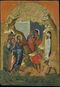 Resurrección de Lázaro de Greek School