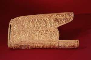 Gorytus con decoración en relieve, finales del siglo IV - principios del siglo V a.C. de Greek School