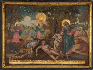 Credo in Deum, Creación El Credo de los Apóstoles, 1700 de Greek icon