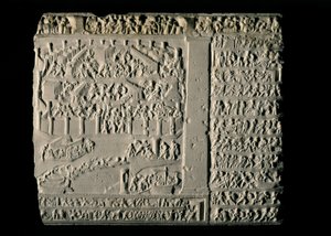 ARTE GRIEGO: Guerra de Troya. Tabula Iliaca con relieves del ciclo troyano, acompañados... de Greek School
