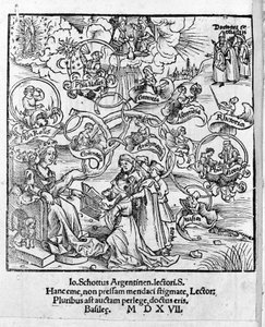 Las Artes Liberales: el Trivium y el Quadrivium - en “Margarita Philosophica” de Gregor Reisch (1467-1525). Bale de Gregor Reisch