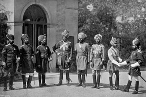 Jinetes indios, 1896