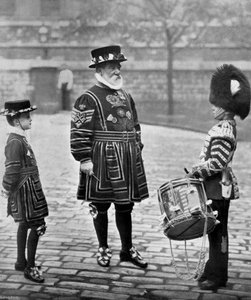 Sargento Mayor Patrick Penrose, el Portero Yeoman, Londres, 1896 de Gregory and Co
