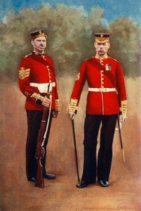 El Sargento de Color y el Sargento Mayor de los Guardias Granaderos, 1901
