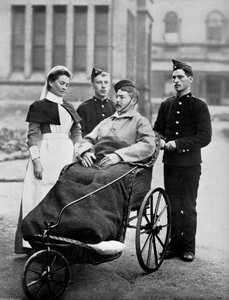 El convaleciente, Hospital Herbert, Woolwich, Londres, 1896 de Gregory and Co