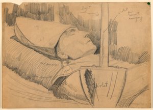 Retrato funerario del Cardenal James Gibbons de Griffith Baily Coale