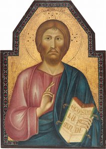 Cristo bendiciendo, c. 1310 de Grifo di Tancredi