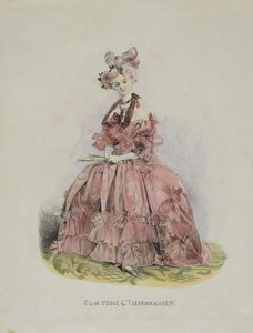 Retrato de la Condesa Dolly de Ficquelmont 1804-1863 de Grigori Grigorevich Gagarin