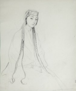 Retrato de la princesa Maria Maiko Orbeliani 1818-1849, 1840-1842