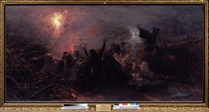 Autoinmolación. Episodio del raskol (o cisma) de la Iglesia Ortodoxa en 1666-1667, cuando en protesta por las reformas del Patriarca de Moscú, algunos Viejos Creyentes se inmolaron en la hoguera por temor al fin de la Iglesia.