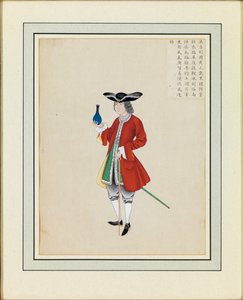 Retrato de un extranjero, c.1765 de Guanpeng Ding