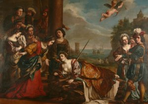 La muerte de Dido de Guercino (1591 1666) (after)
