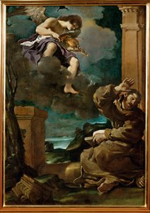 Éxtasis de San Francisco de Asís ... (pintura sobre lienzo)