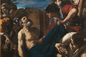 El martirio de San Pedro, detalle de 2384646 de Guercino (1591 1666)