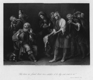 Jacob engañado por la túnica ensangrentada, Génesis XXXVII, 32