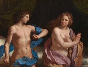 Amnón y Tamar de Guercino