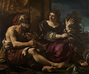 Erminia y el Pastor de Guercino