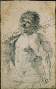 Hércules, siglo XVII de Guercino