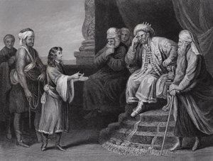 José interpretando el sueño del faraón de Guercino