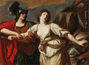 Rinaldo y Armida de Guercino