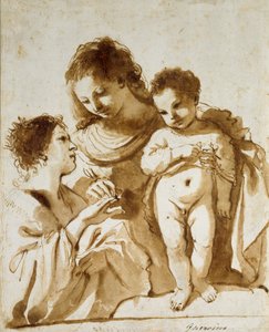 El matrimonio místico de Santa Catalina, 1618-1619