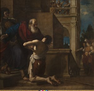 El regreso del hijo pródigo de Guercino
