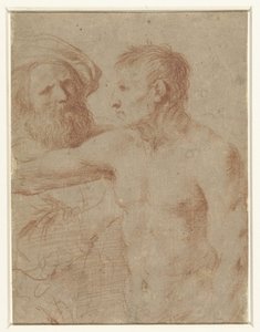 Dos hombres de Guercino