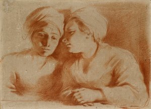 Dos mujeres sentadas