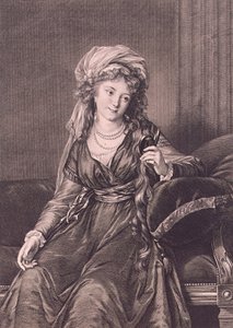Retrato de la condesa Yekaterina Skavronskaya, nacida von Engelhardt 1761-1829 de Guglielmo Morghen