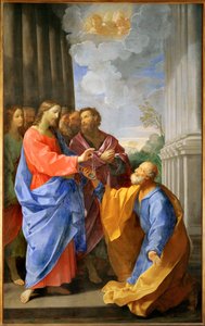 Le Christ remettant les clefs a Saint Pierre - Cristo entrega las llaves a San Pedro ...