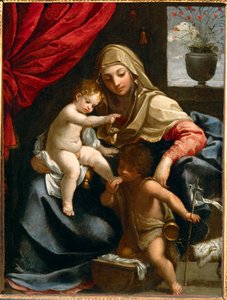 La Virgen, el Niño Jesús y San Juan Bautista, compañeros ...