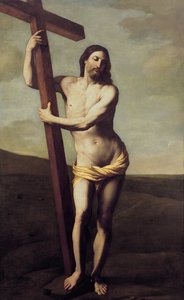 Cristo abrazando la cruz de Guido Reni