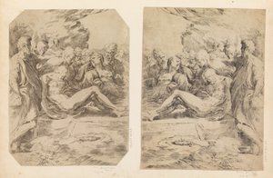 Entierro, ca. 1595-1600 de Guido Reni