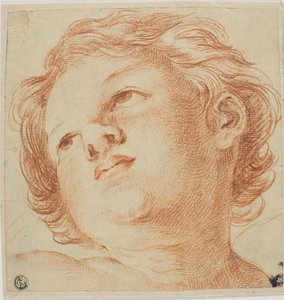 Cabeza de putto de Guido Reni