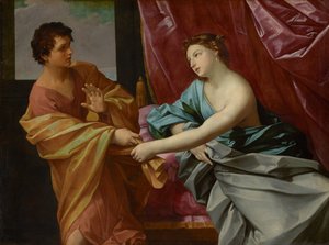 José y la esposa de Putifar de Guido Reni
