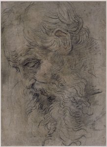 Cabeza de san Pablo ermitaño de Guido Reni