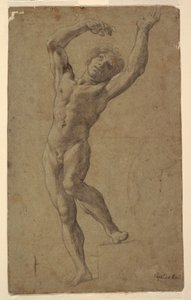 Estudio para San Sebastián, Museo Pomarici Santomasi, Puglia, Italia de Guido Reni